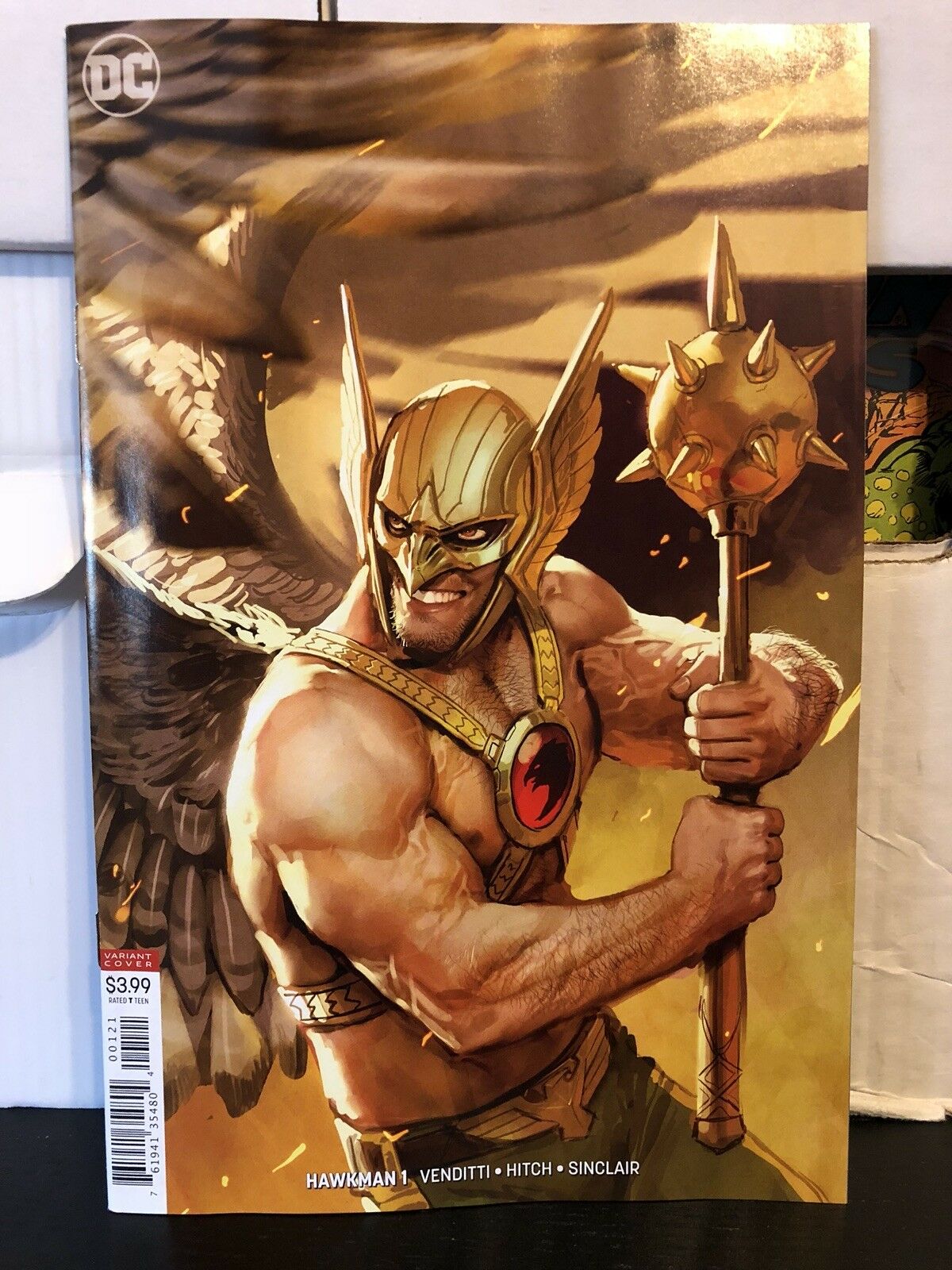 Hawkman #1 Stjepan Sejic Cover B Variant DC 2018