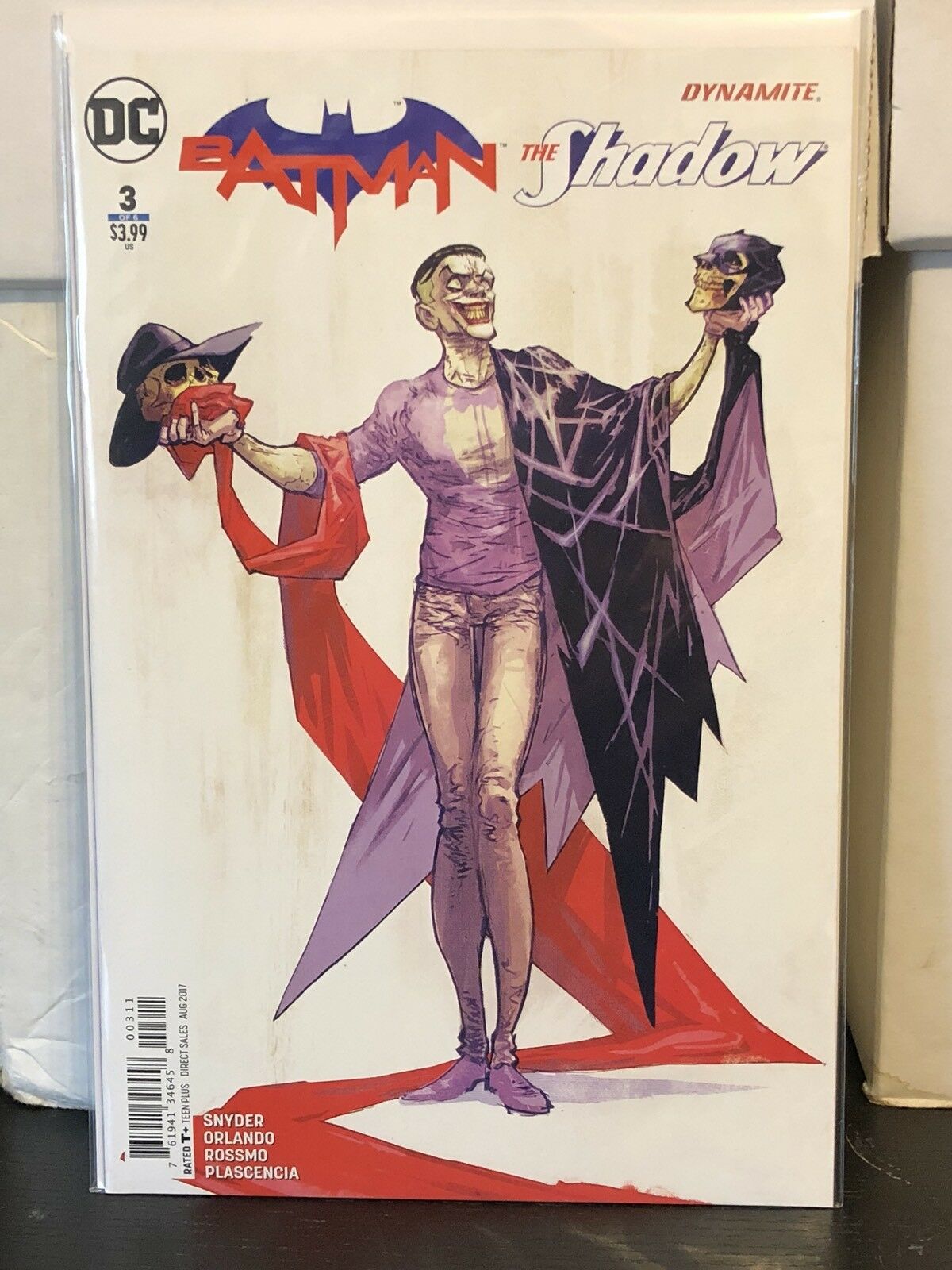 Batman The Shadow #3 Riley Rossmo Variant Dynamite DC Comics