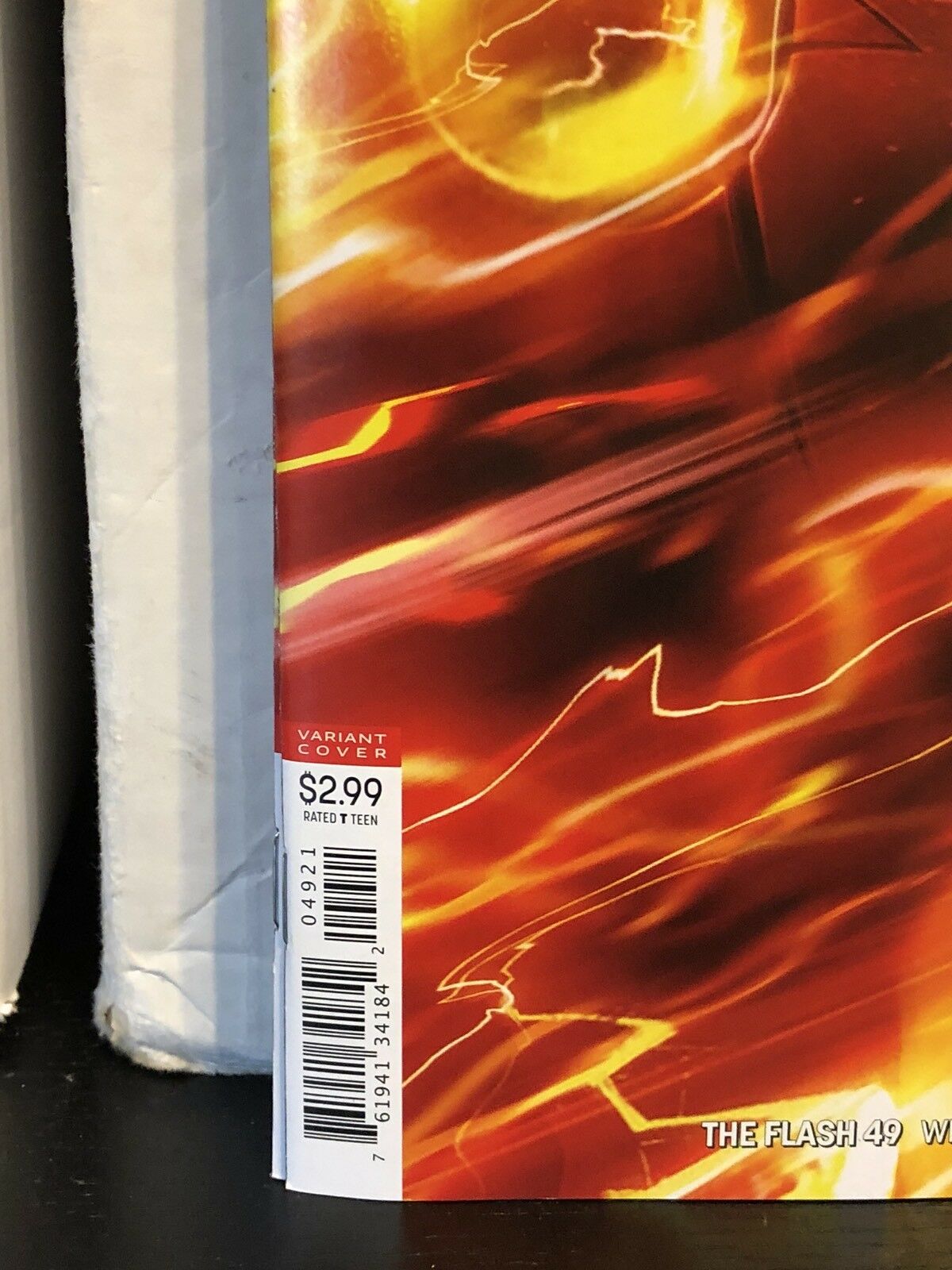 The Flash #49 Francesco Mattina Cover B Variant Flash Wars Part 3 DC Comics