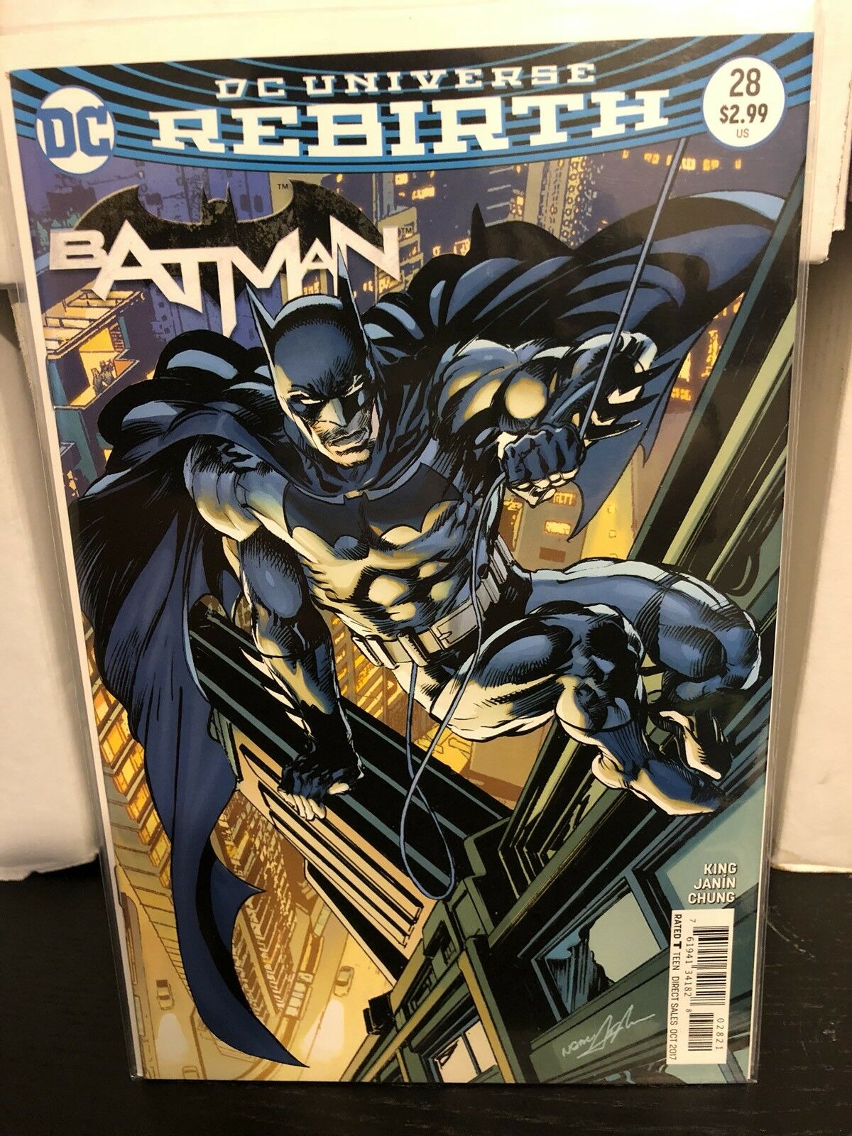 BATMAN #28 - NEAL ADAMS VARIANT COVER - 1ST PRINT - DC REBIRTH (2017)