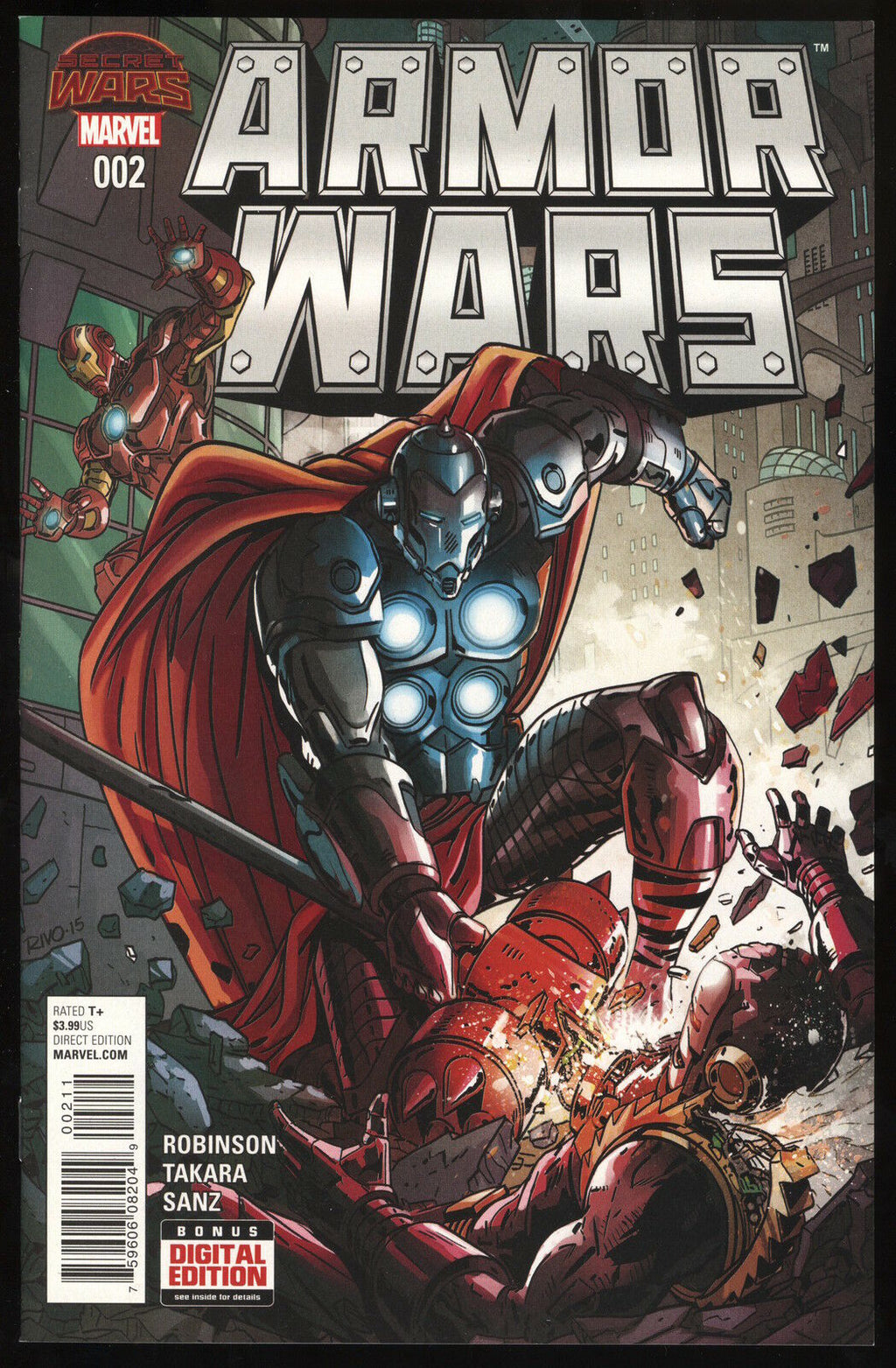 Armor Wars 1-5 Complete Secret Wars Comic Lot Run Set 1st Print Collection