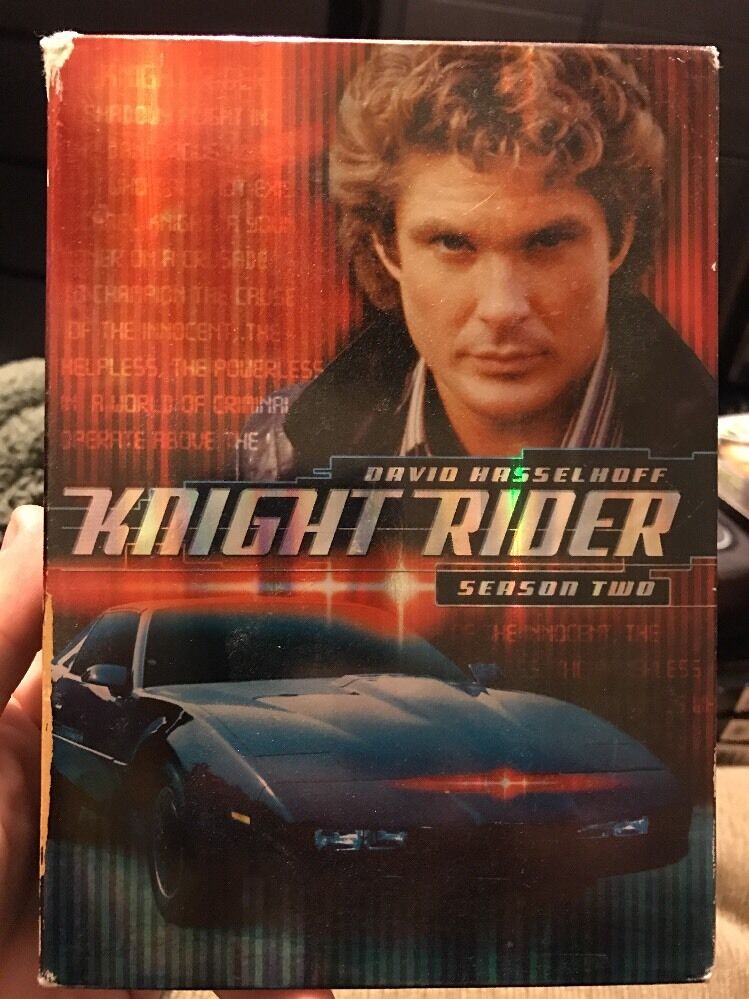 Knight Rider - Season 2 (DVD, 2005) David Hasselhoff KITT Industries 2000