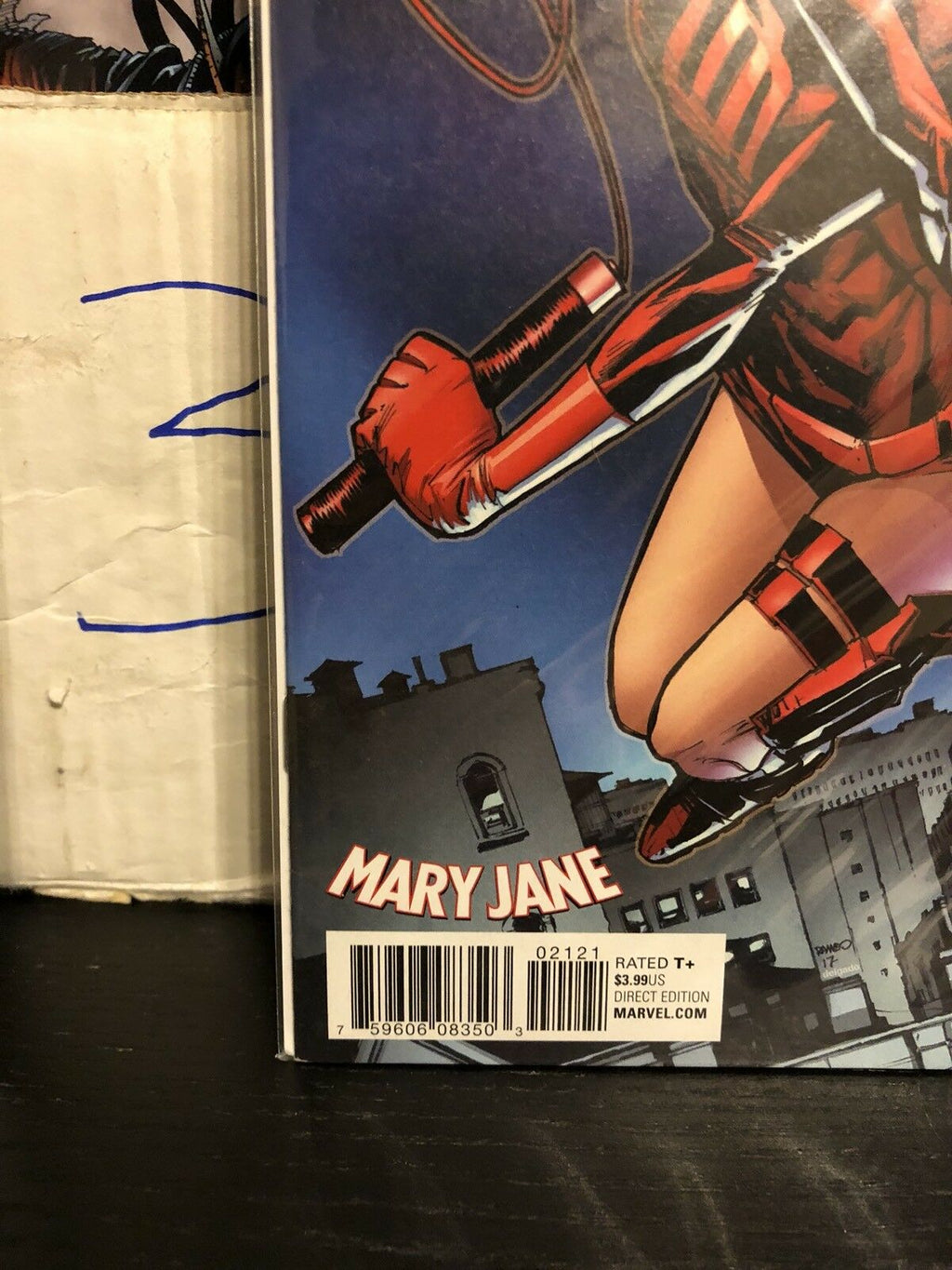 Daredevil #21 Cover B Variant Humberto Ramos Mary Jane Cover Marvel Comics