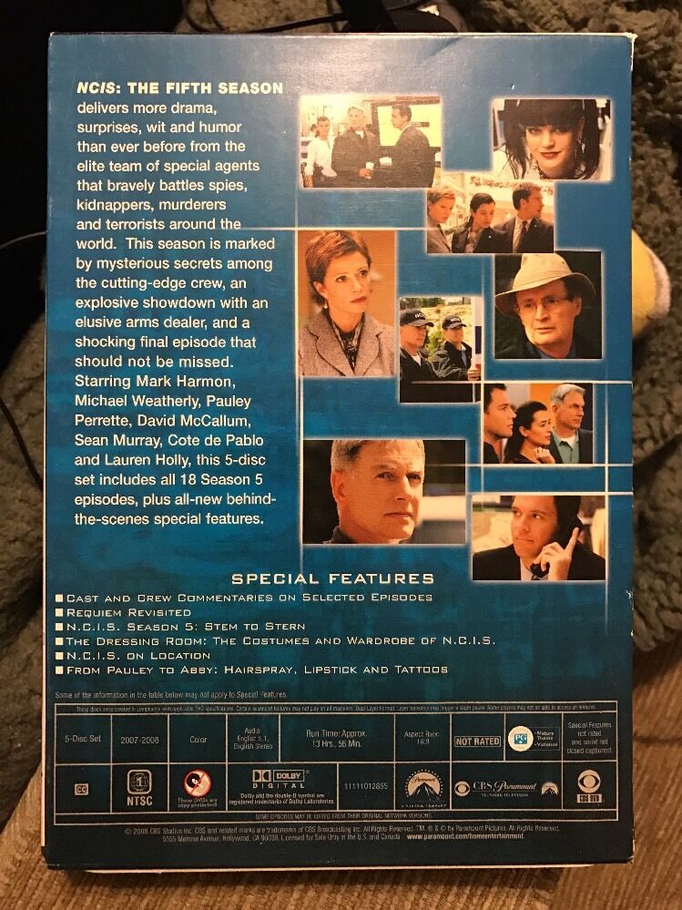 NCIS - The Complete Fifth Season (DVD, 2008, Widescreen)