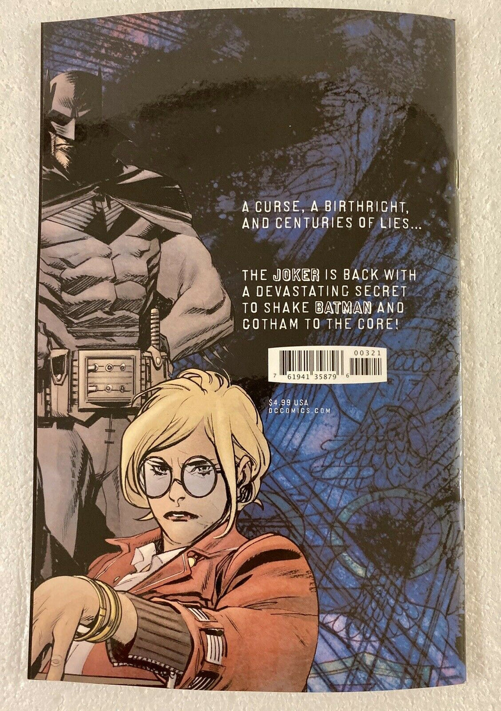 Batman: Curse Of The White Knight #3 Sean Murphy Variant DC Comics 2019 Gordon