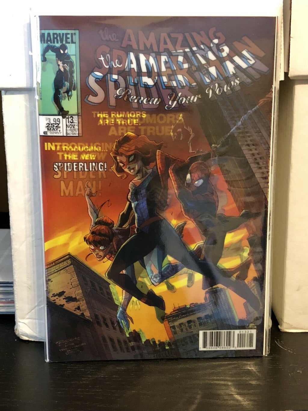 Amazing Spider-Man Renew Your Vows #13 Cover A & Lenticular Swipe #252