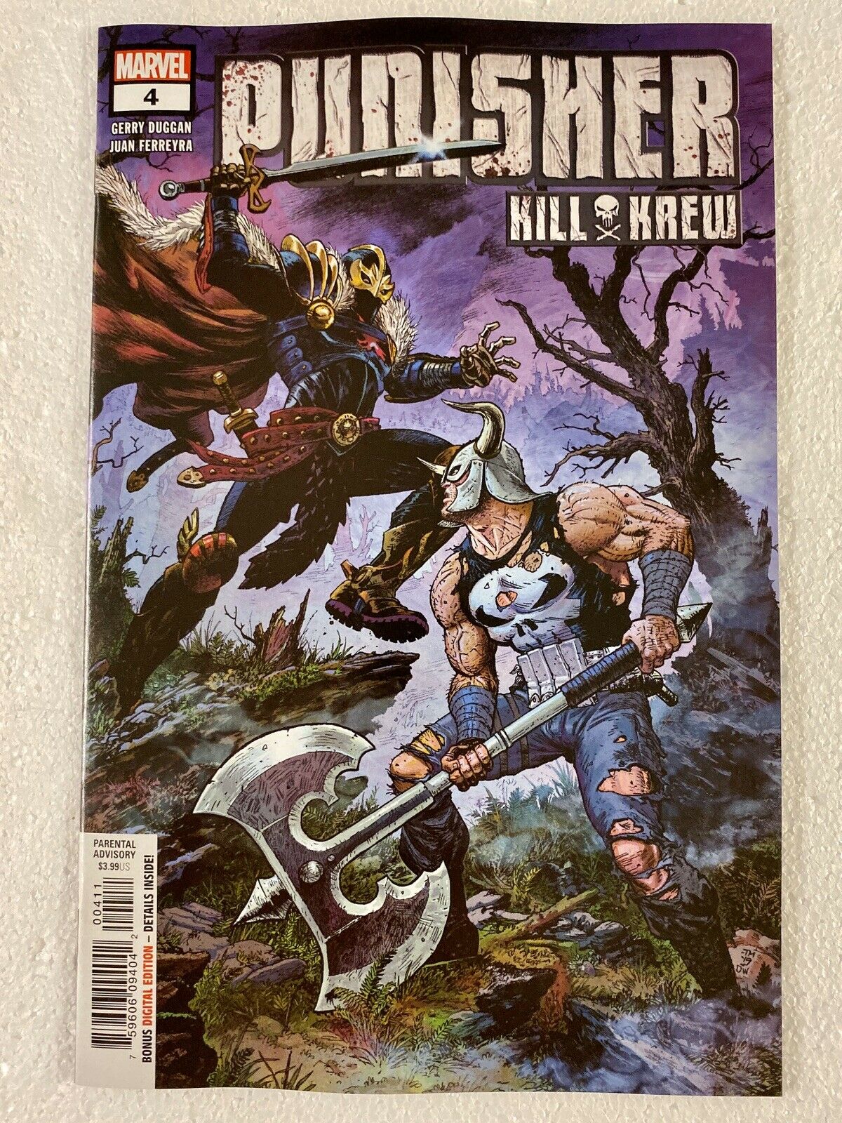 Punisher Kill Krew #4 (Of 5) Moore Cover A 2019 Marvel Comics