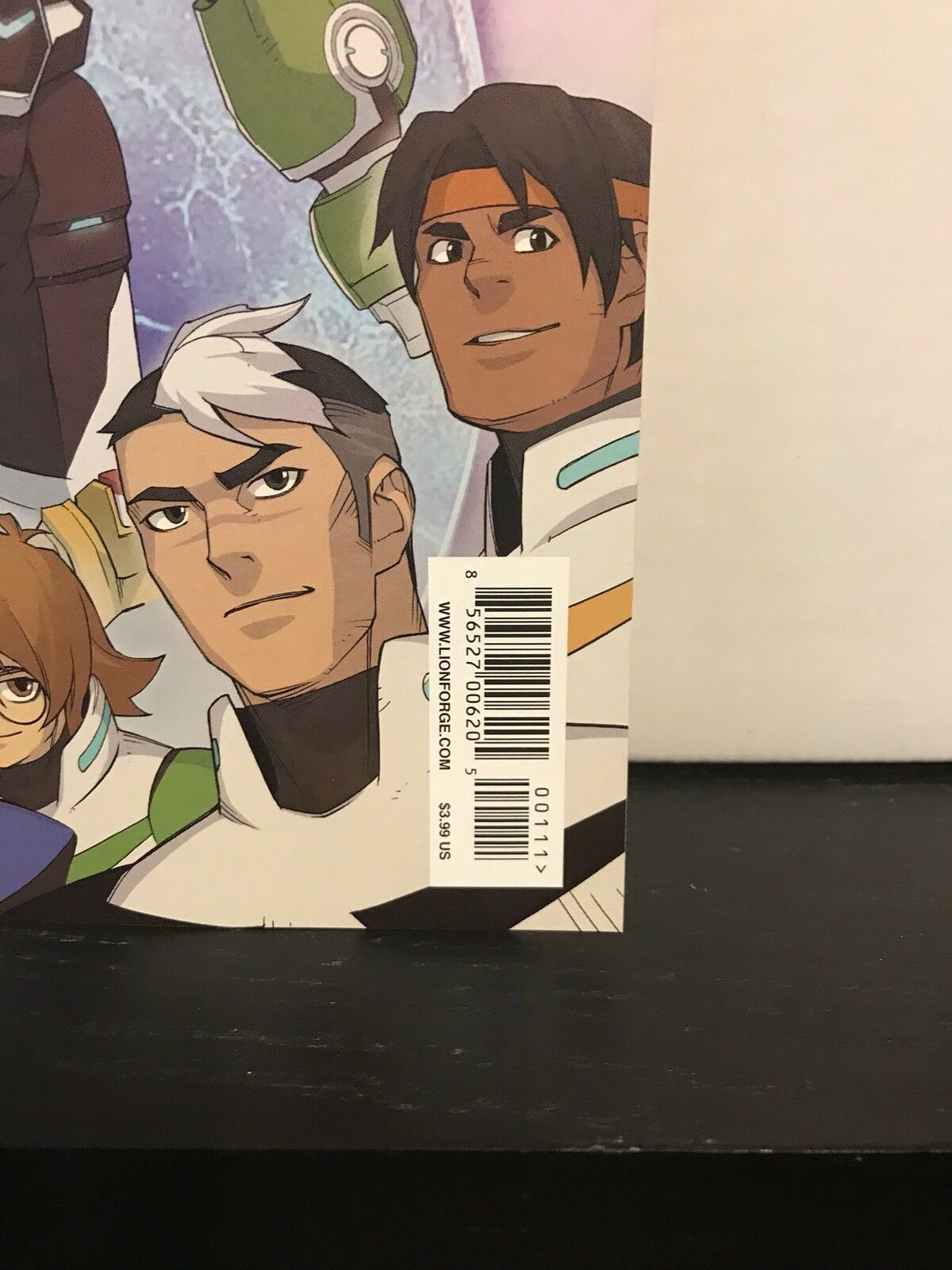 Voltron Legendary Defender Vol 2 #1 2017 Lion Forge Black Paladin Blue Green Red