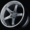 Advan GT for Porsche 21x11.0 / +60 Off / 5x130 / 71.8mm Bore / Machining and Hyper Platinum Black YAQ1M60PMPB