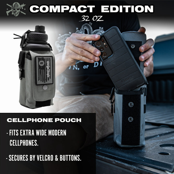 32oz Compact Battle Bottles - PhishStones Products
