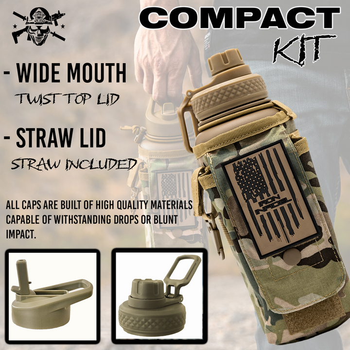 32oz Compact Battle Bottles - PhishStones Products