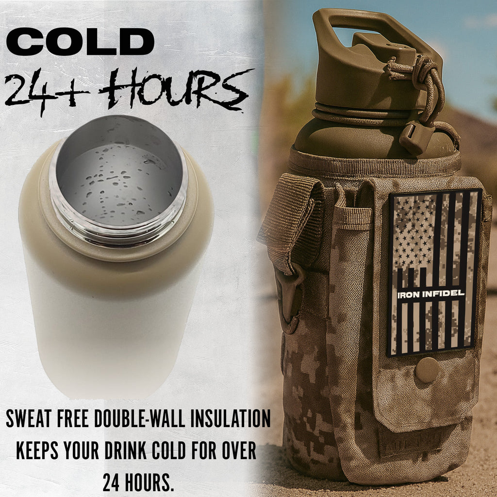 32oz Compact Battle Bottles - PhishStones Products