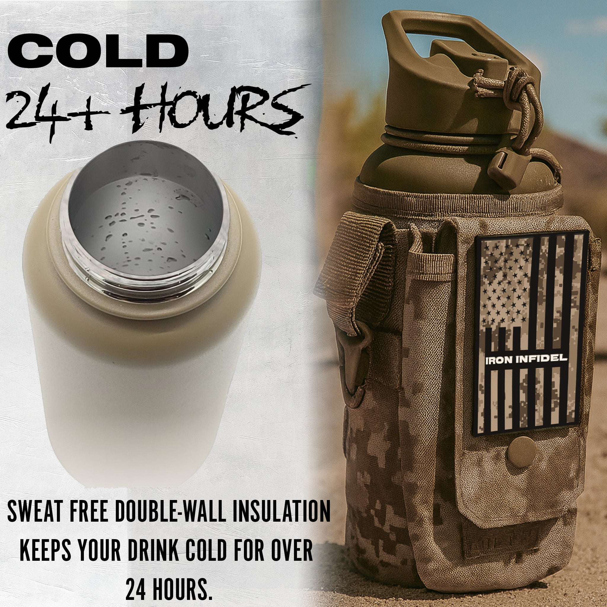 32oz Compact Battle Bottles - PhishStones Products