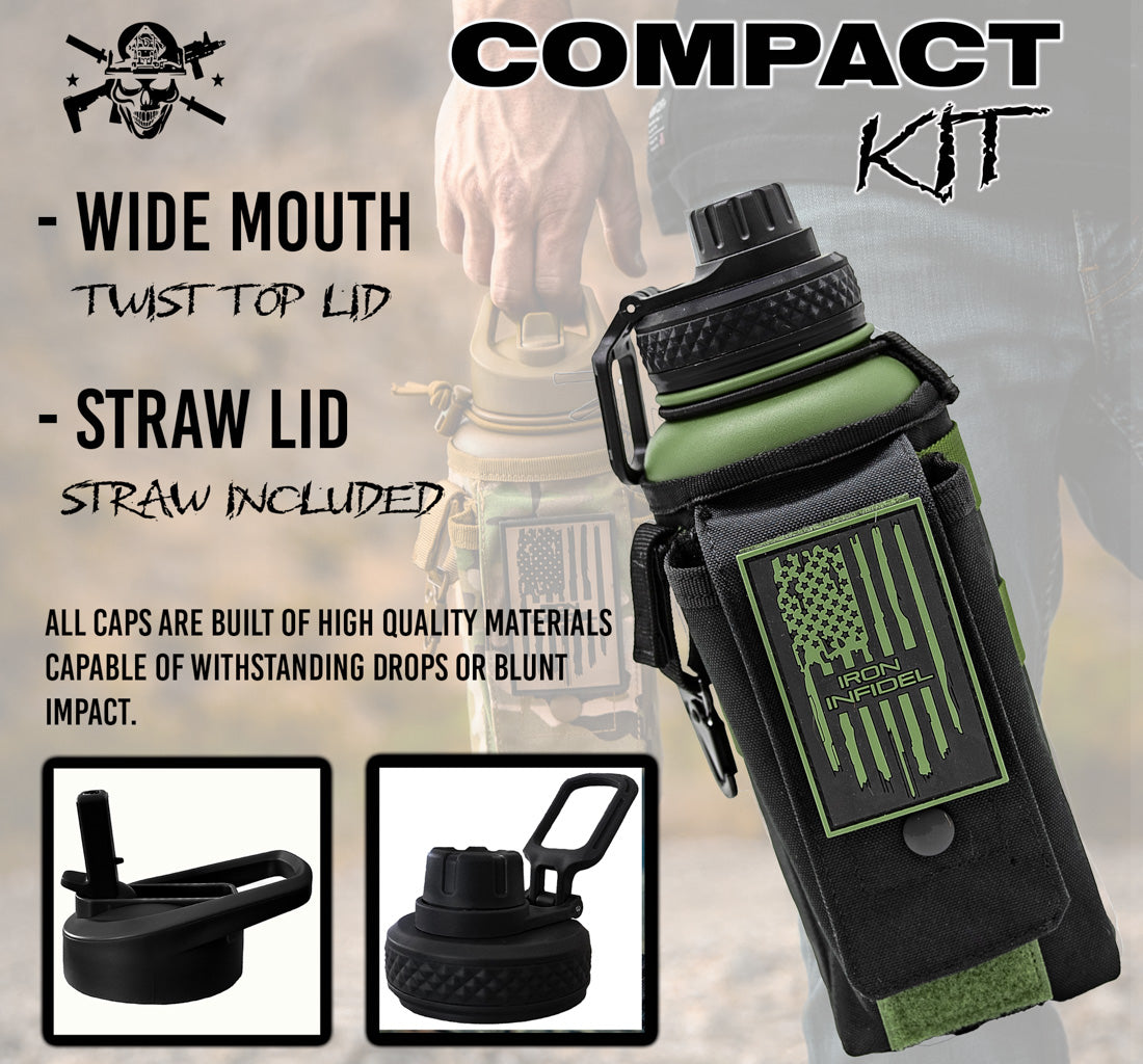 32oz Compact Battle Bottles - PhishStones Products