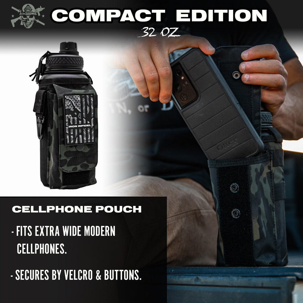32oz Compact Battle Bottles - PhishStones Products