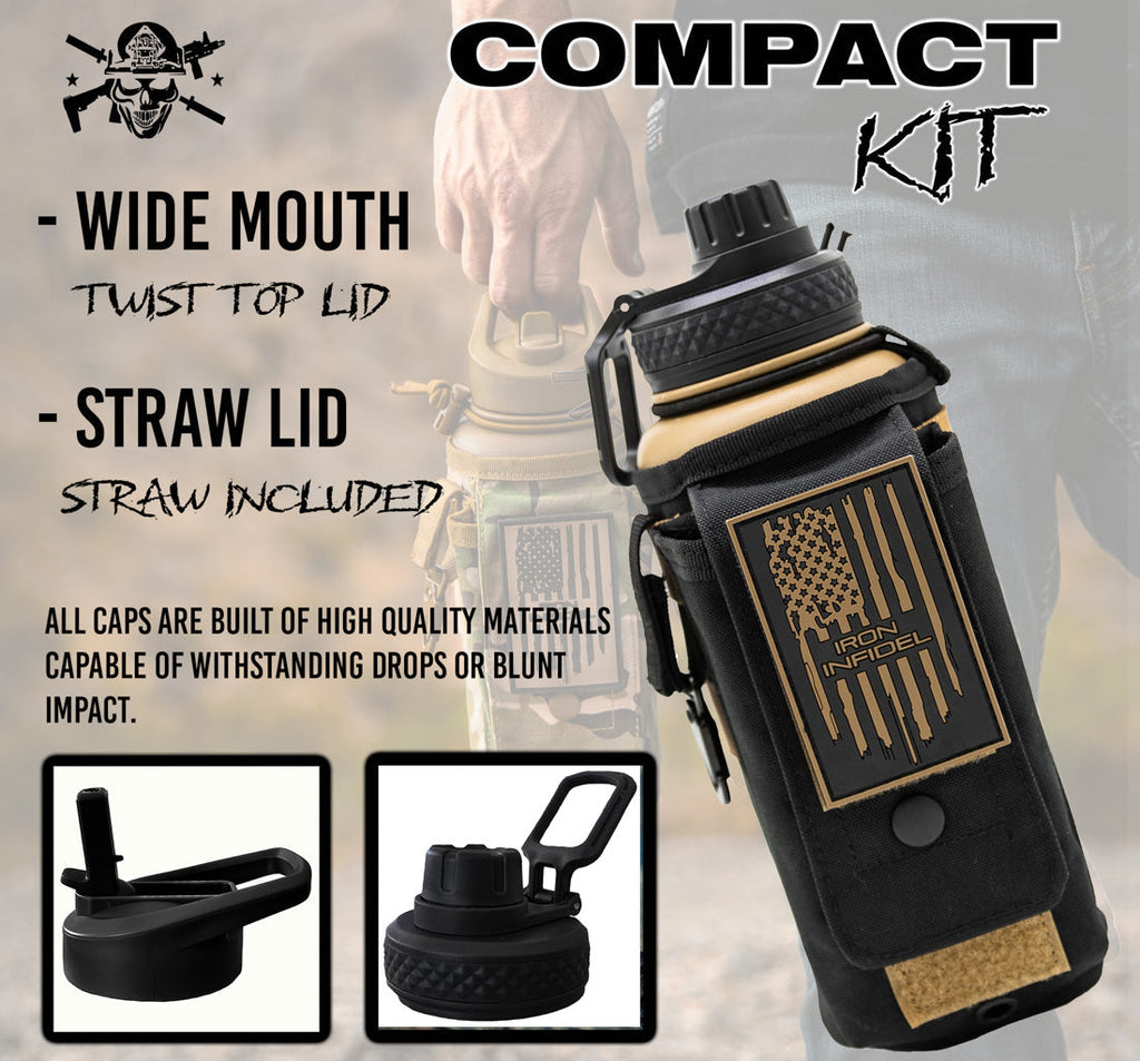 32oz Compact Battle Bottles - PhishStones Products