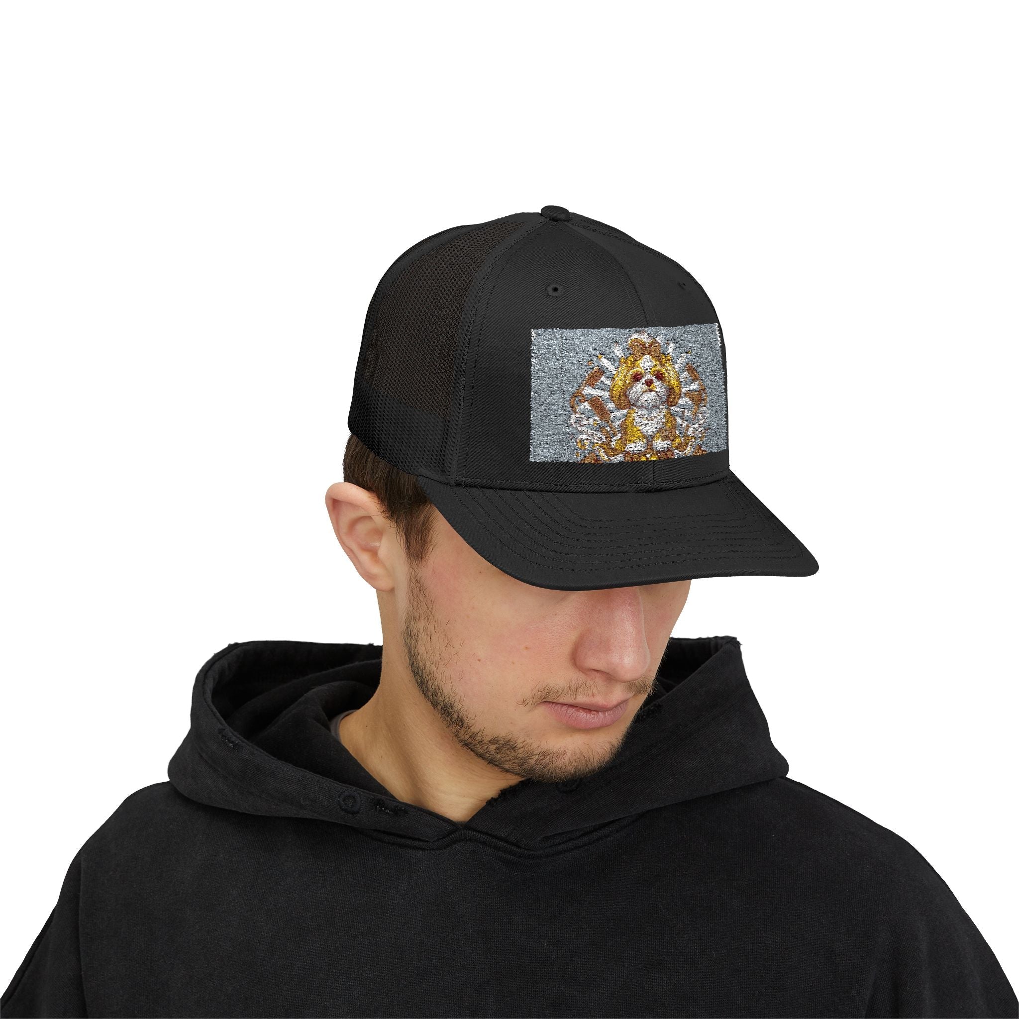 Trucker Cap —  Funny Dog Patch Snapback