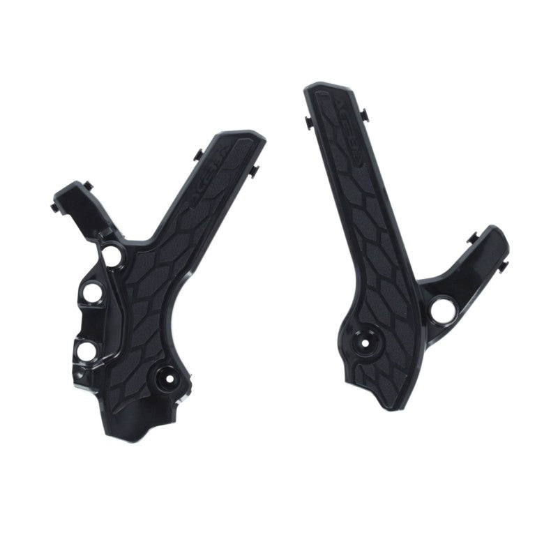 Acerbis 00+ Suzuki DRZ400E/S/SM Frame Guards- X-Grip - Black 2983340001
