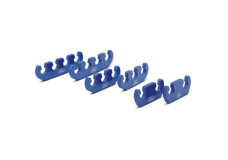 Ford Racing Wire Dividers 4 to 3 to 2 - Blue w/ White Ford Logo 302-637