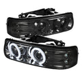 SPYDER Chevy Silverado 1500/2500 99-02Projector Headlights CCFL Halo LED Smoke PRO-YD-CS99-CCFL-SM 5042002