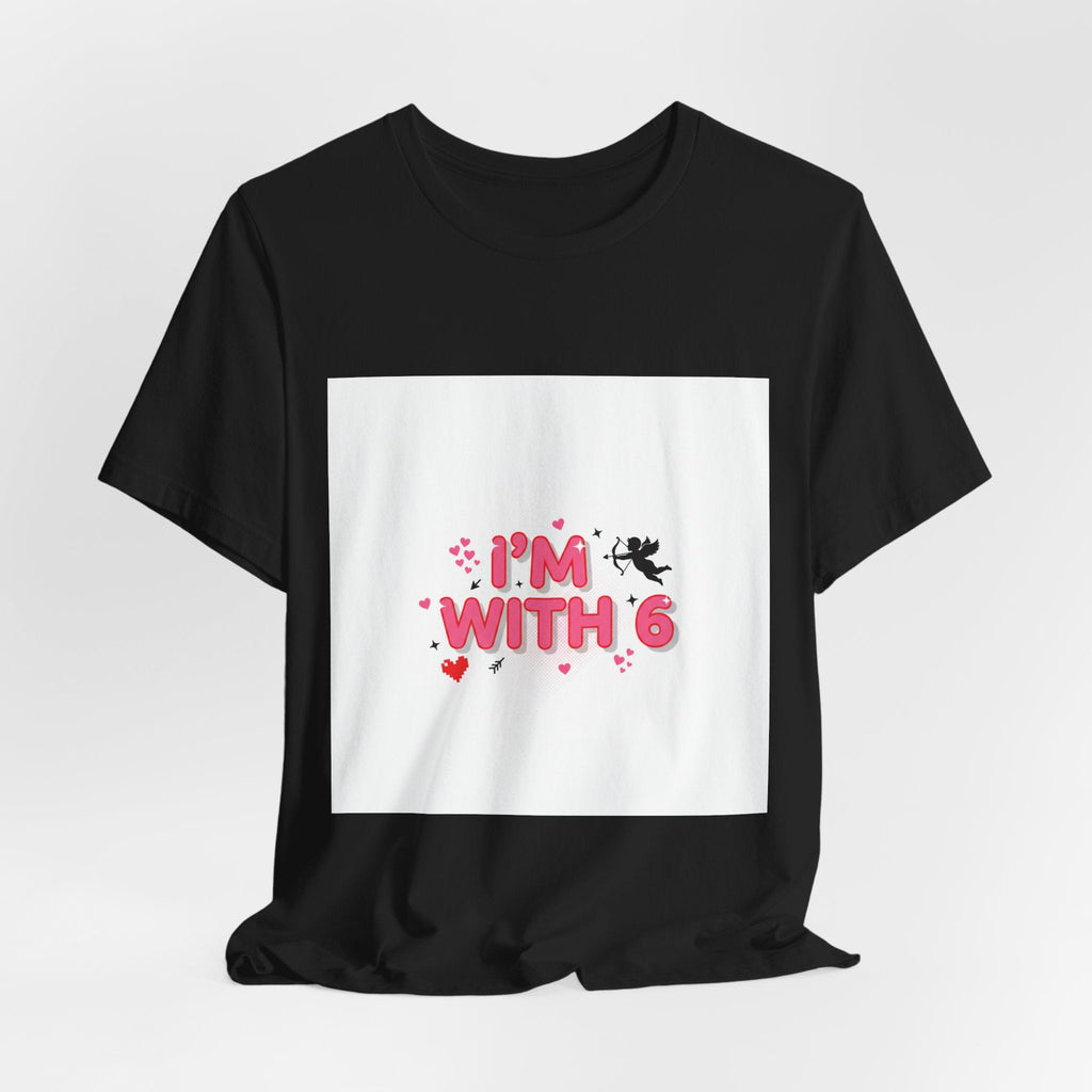 Valentine's I with 6 for 7 grid Tee