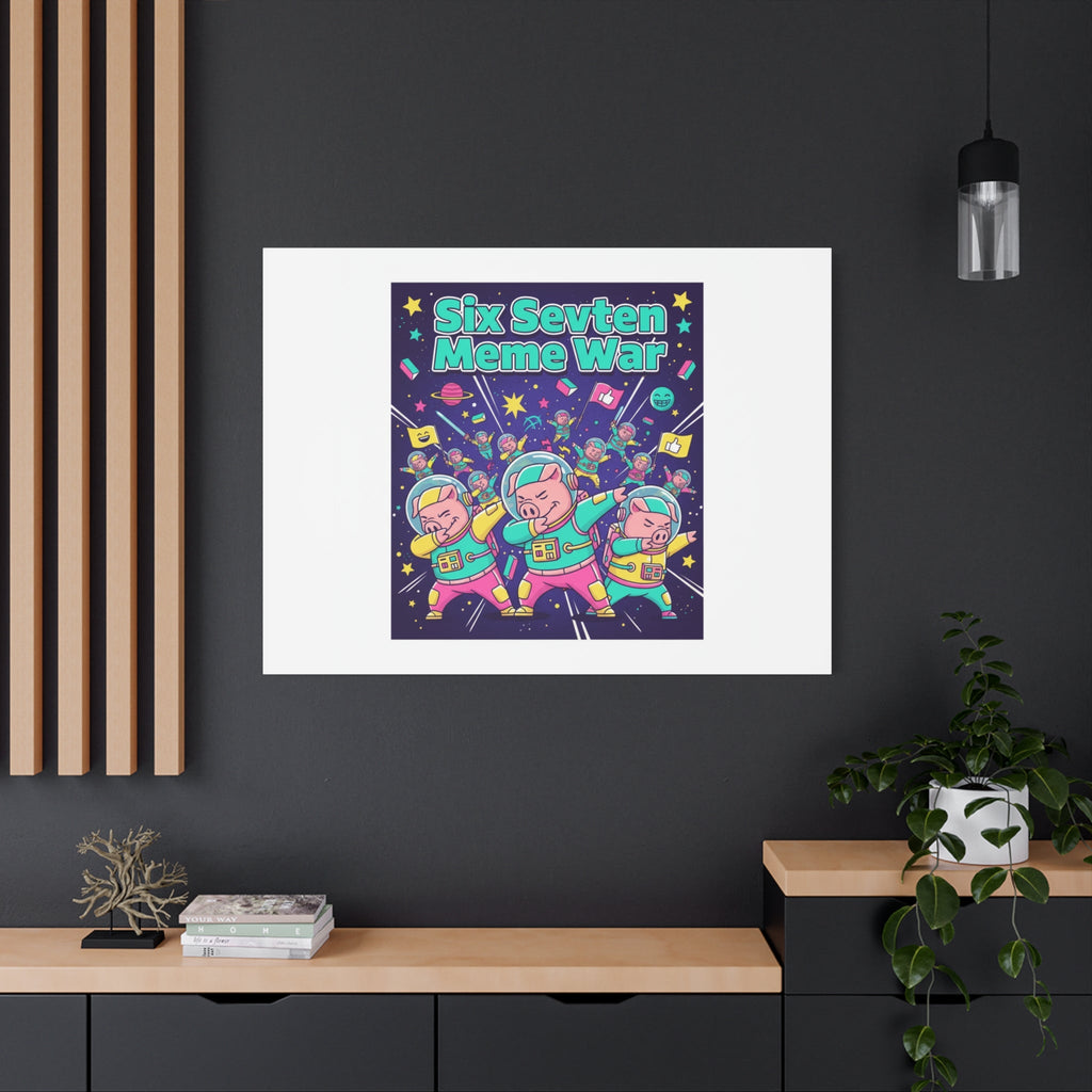Six Sevven Meme War™ Canvas Tote | Nissspelled Edition