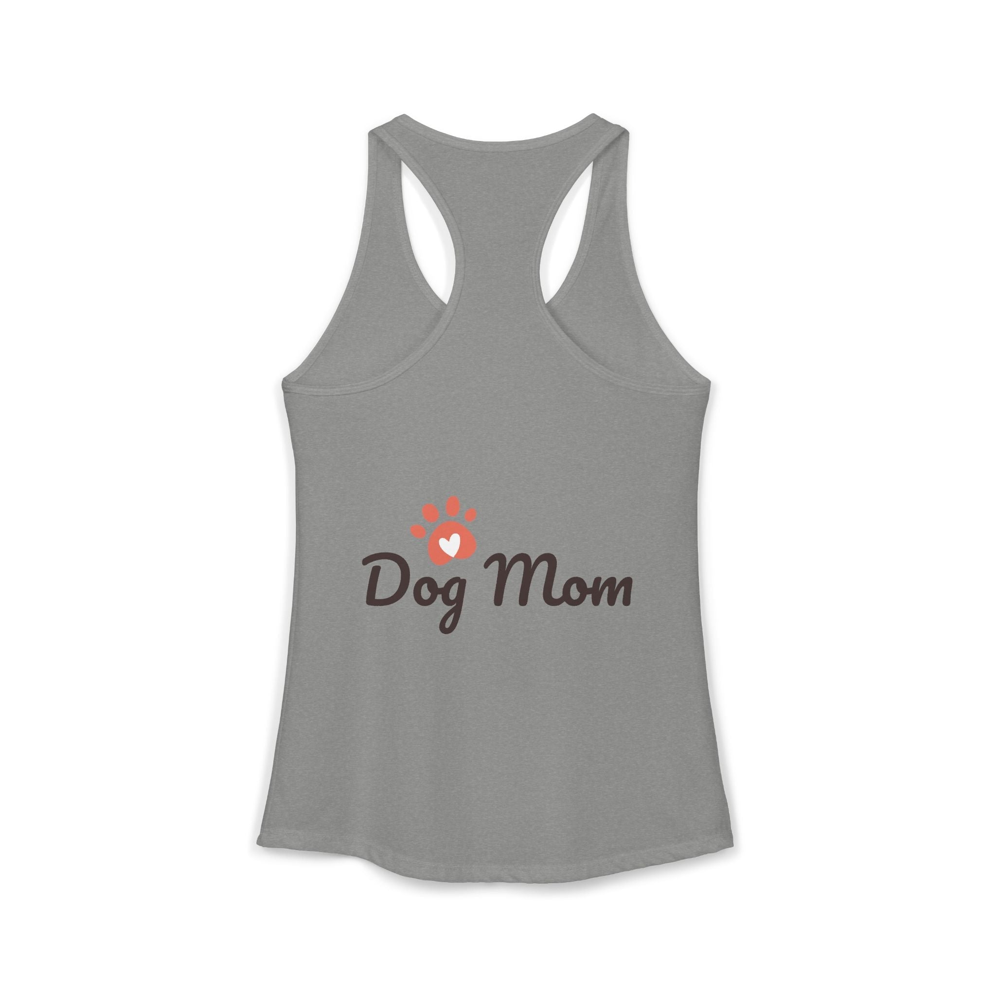 Dog Mom Women's Ideal Racerback Tank