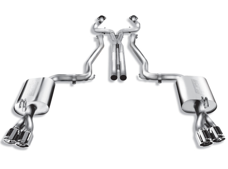 Borla 08-09 Pontiac G8/GT 6.0L 8cyl SS Catback Exhaust w/ X Pipe 140287