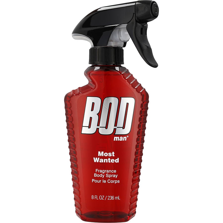 Bod Man Most Wanted By Parfums De Coeur Fragrance Body Spray 8 Oz