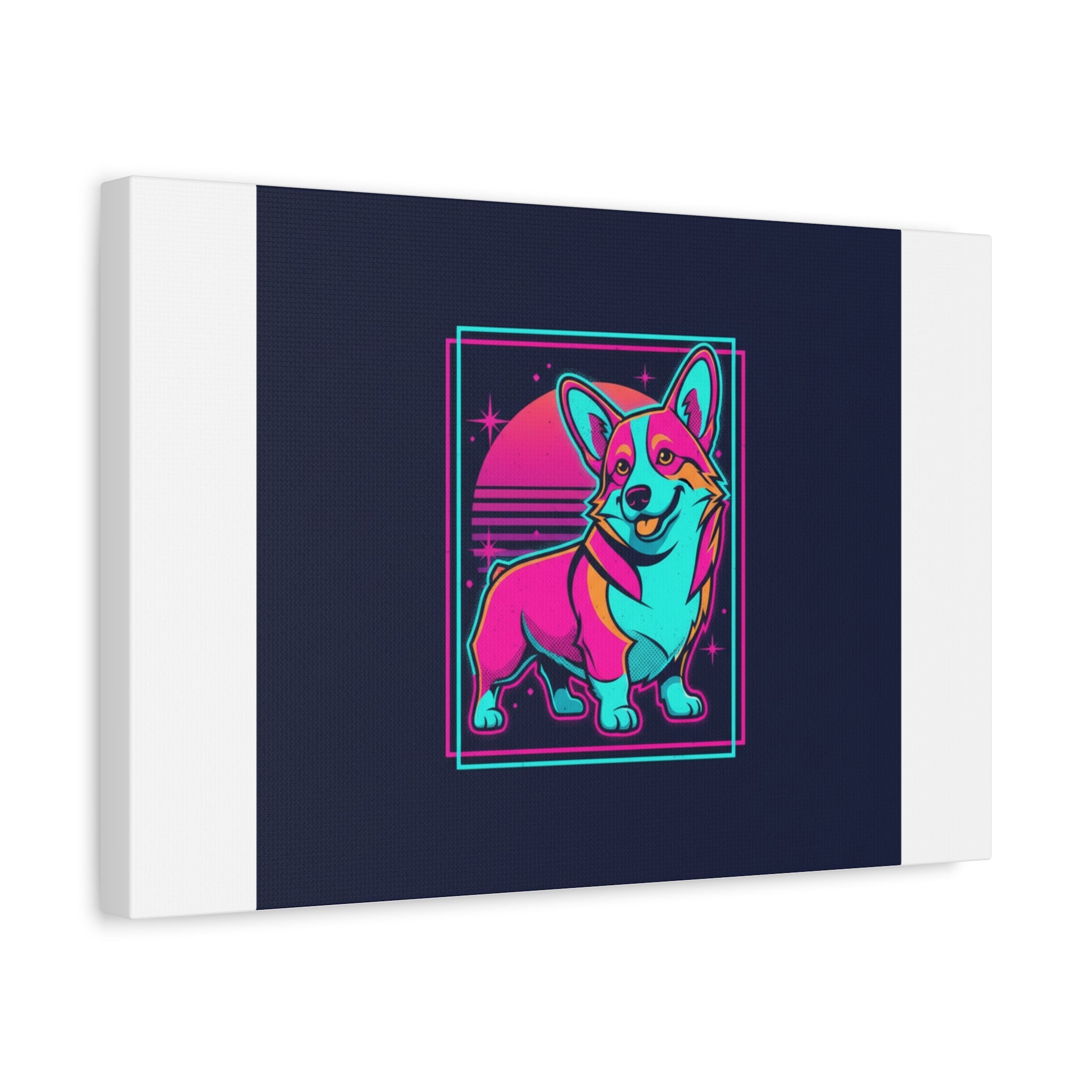 Platonic Love Corgi Canvas | Friendship Valentine, Galentine’s Wall Art