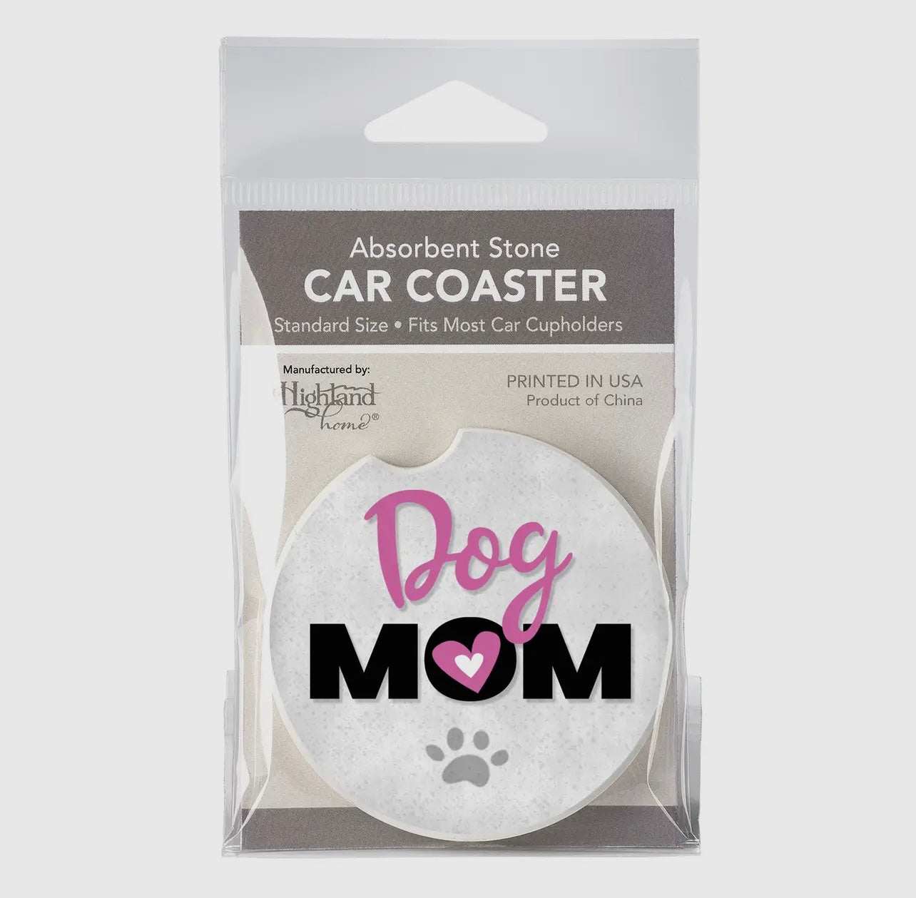 🚗✨ Stone Car Coaster – Absorbent Cup Holder Coaster Made in the USA