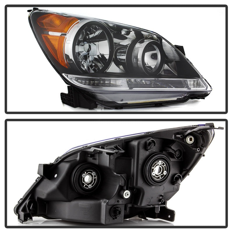 SPYDER xTune 08-10 Honda Odyssey OEM Style Headlights - Black (HD-JH-HODY08-OE-BK) 9042737