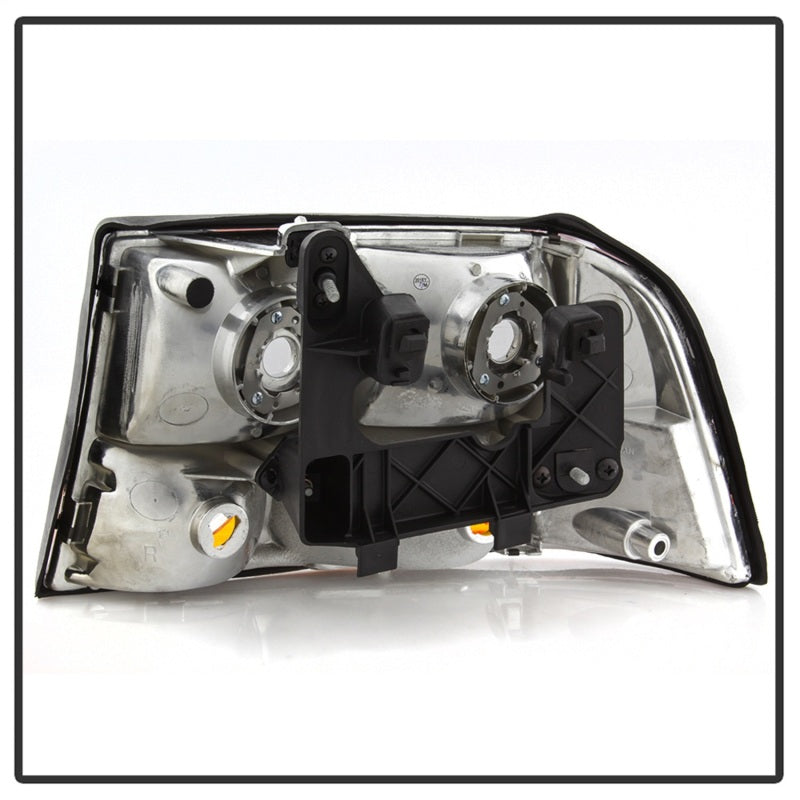 SPYDER xTune 98-01 GMC Jimmy S15 (w/Fog Lights) OEM Headlights w/Amber Bumper - Chrm (HD-JH-GS1598-OE-C) 9042690