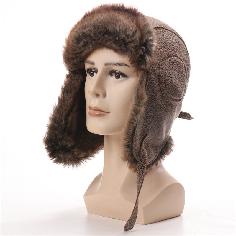 Waterproof Unisex Outdoor Soviet Badge Lei Feng Hat