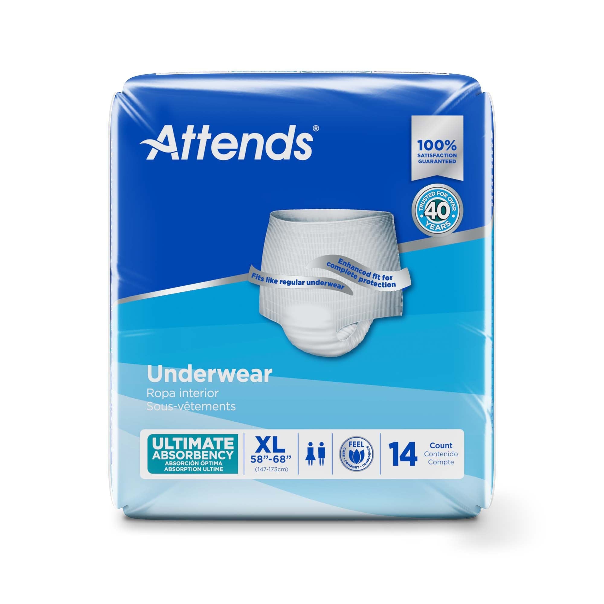Attends® Advanced Underwear, X-Large APP0740
