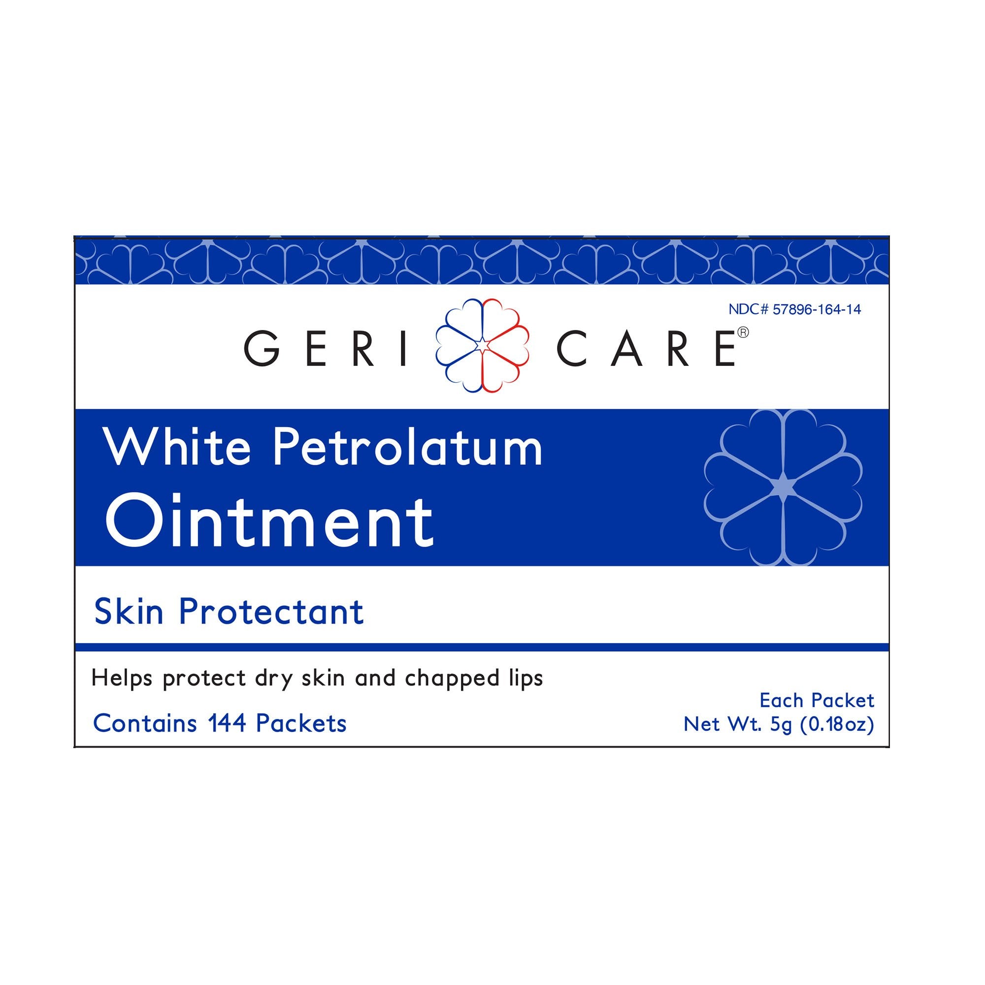 McKesson White Petrolatum Petroleum Jelly S164-14-GCP