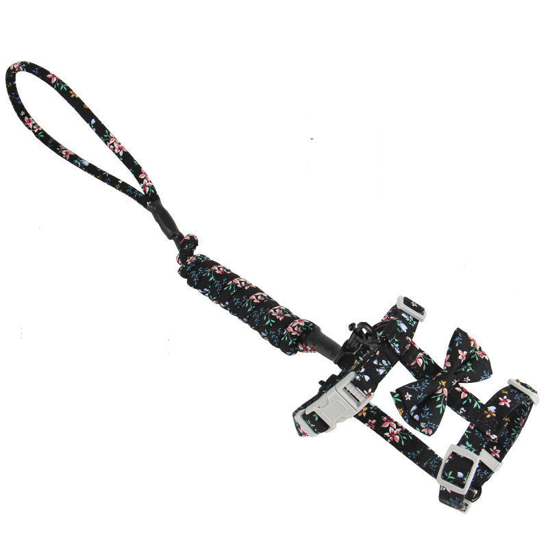 Creative Floral And Japanese Style Cat Leash
