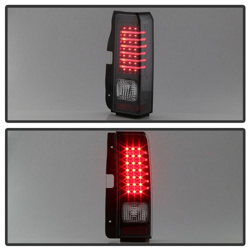 SPYDER Xtune Hummer H3 06-09 ( Non H3T ) LED Tail Lights Black ALT-ON-HH306-LED-BK 5017697