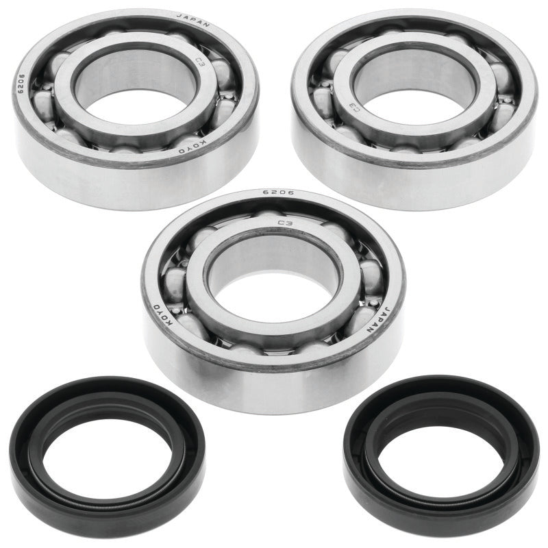 QuadBoss, QuadBoss 414073 Crankshaft Bearing & Seal Kit for Polaris Trail Blazer 250 (1999-2005)