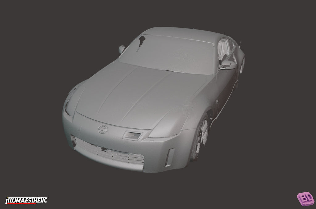 Nissan 350Z (Z33) 3D Scan (2003-2006)
