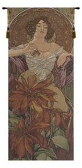 Mucha Rubis European Tapestry