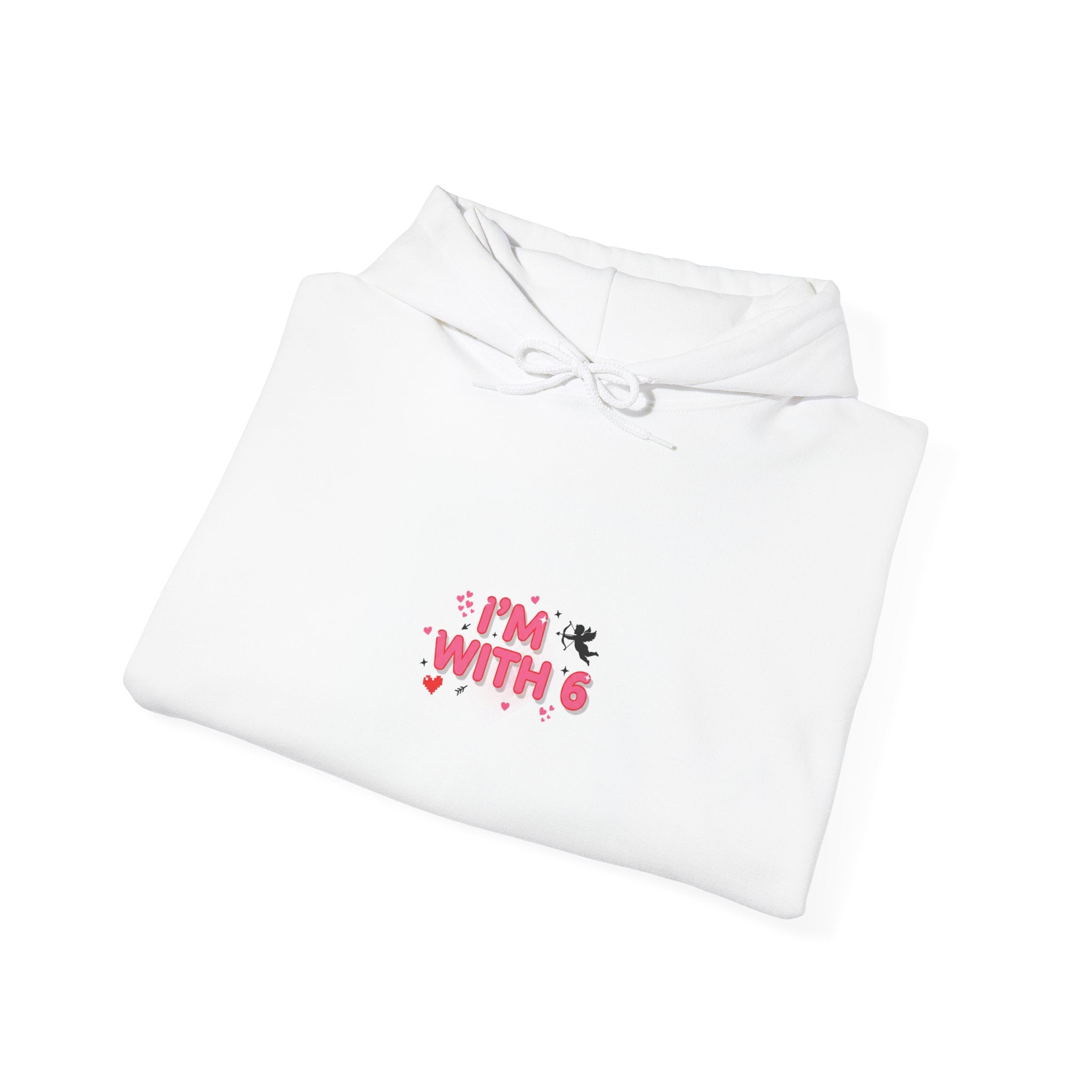 Valentine's 'I with 6 for 7' Meme Hoodie — Viral Helots Valentine's Sweatshirt