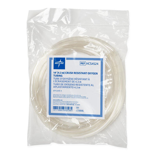 14' Oxygen Supply Tubing - Kink Resistant Star Lumen Design