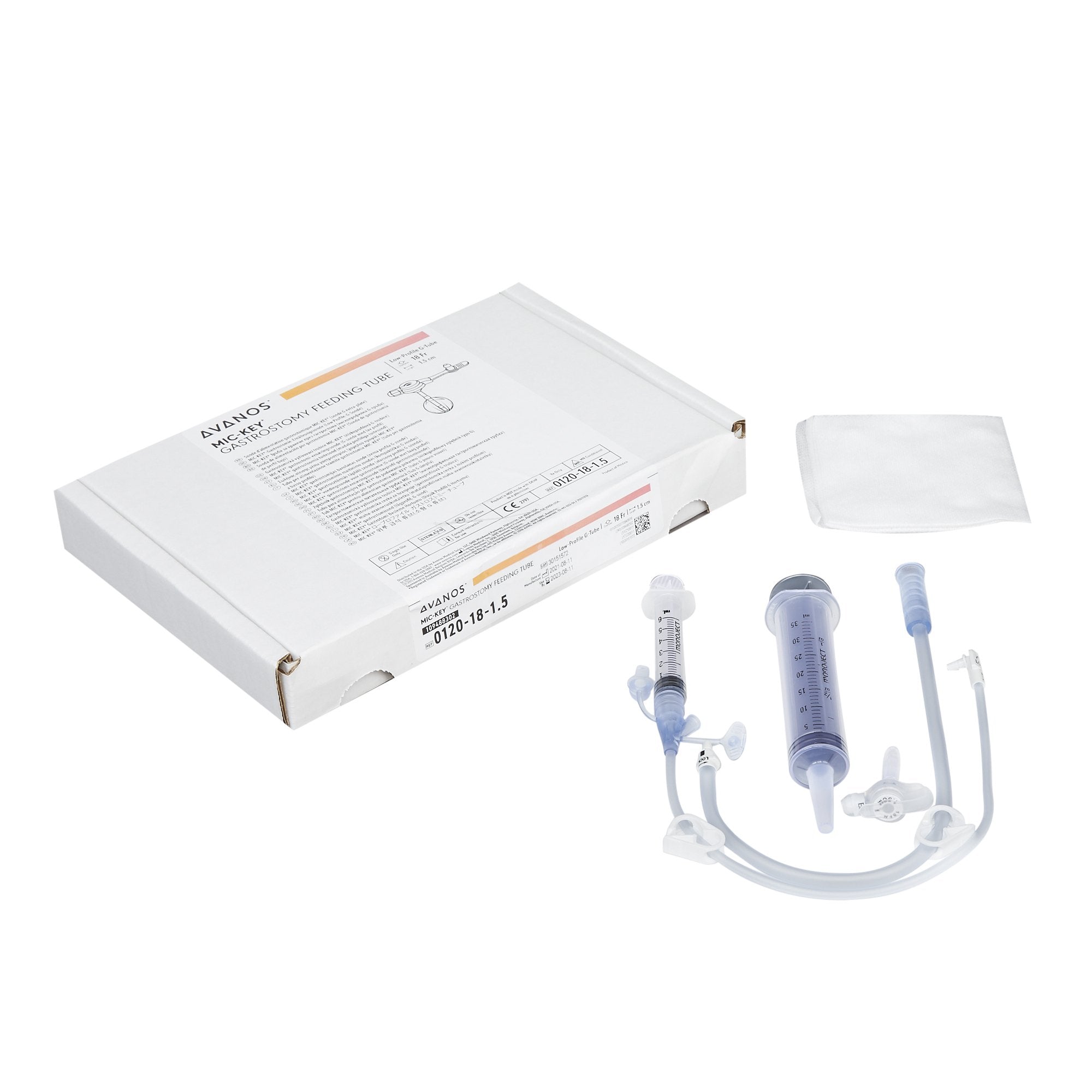 Mic-Key Gastrostomy Feeding Tube Kit 0120-18-1.5