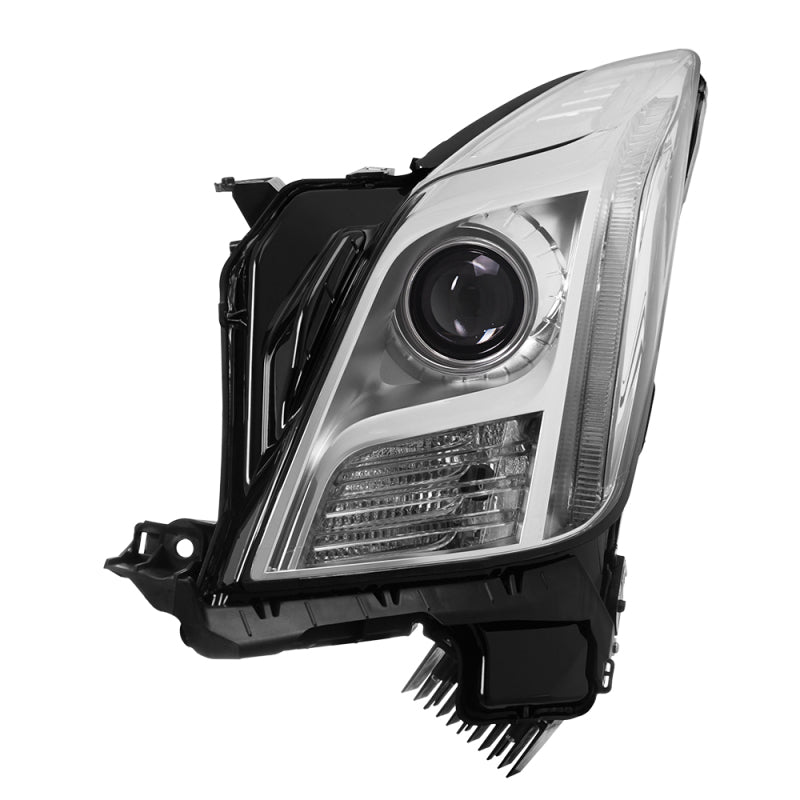 SPYDER xTune 13-15 Cadillac XTS Xenon w/AFS HID OE Projector Headlights Chrome Left - PRO-JH-CXTS13-AFS-C-L 9937231