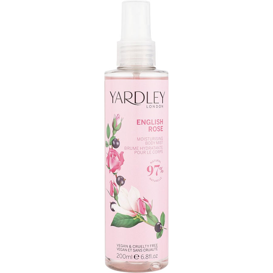 Yardley English Rose Fragrance By Yardley Body Mist 6.7 Oz