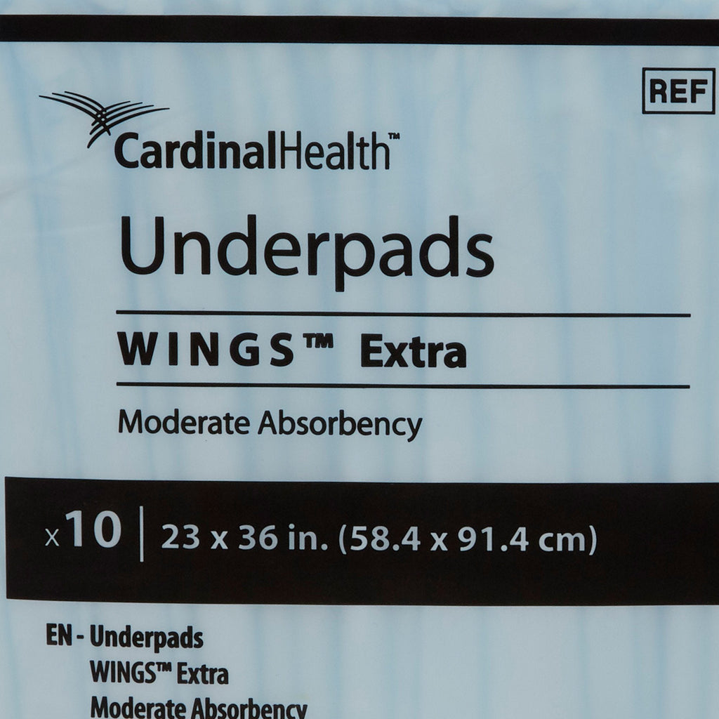 Simplicity Extra Underpad, Disposable, 23 X 36 Inch, Moderate Absorbency, Blue 1093