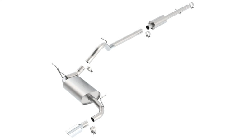 Borla 12-14 Jeep Wrangler JK 3.6L AT/MT 4WD 4dr SS Catback Exhaust 140461