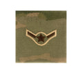 U.S. Air Force E2 Airman OCP Spice Brown Sew-On Rank For Shirt,Jacket,Coat