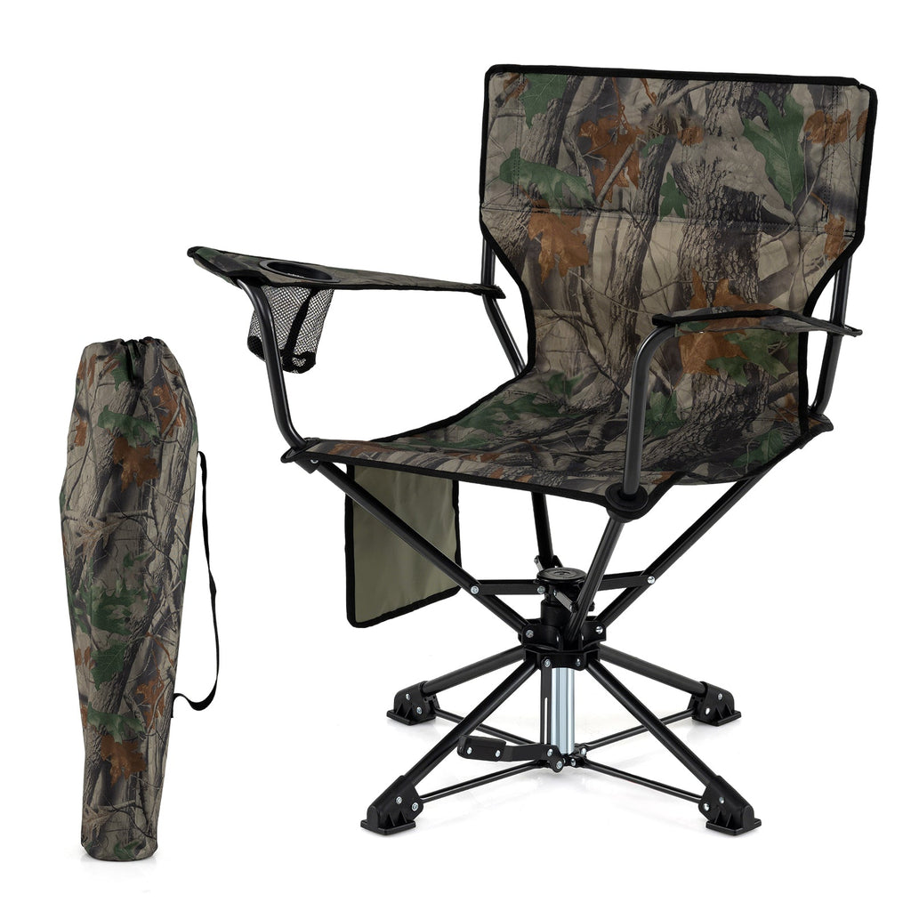 360° Swivel Hunting Chair Portable Foldable